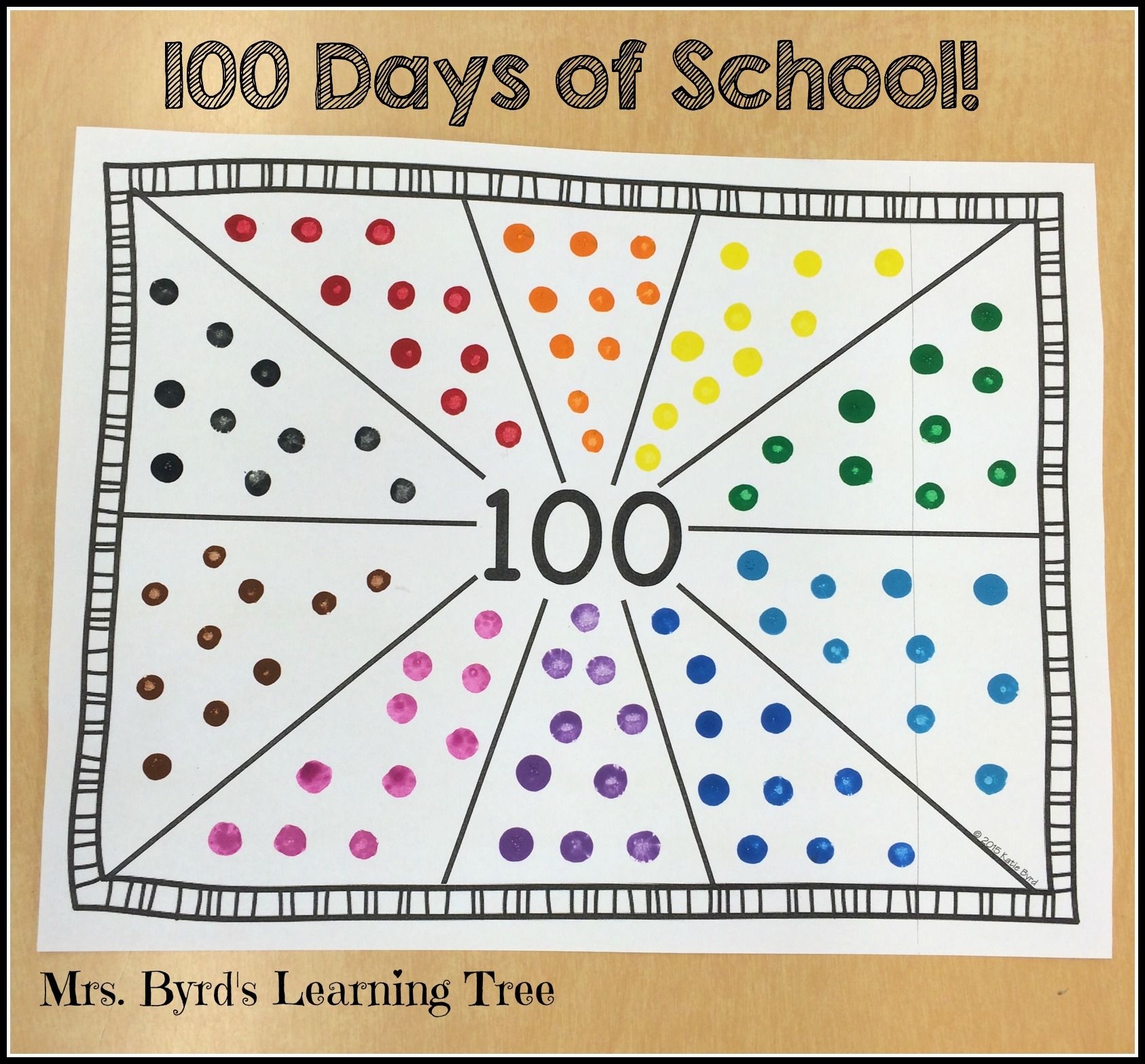 100 Day Activities For Kindergarten Kindergarten