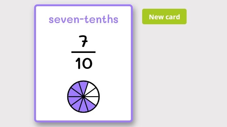 free math fraction games printable
