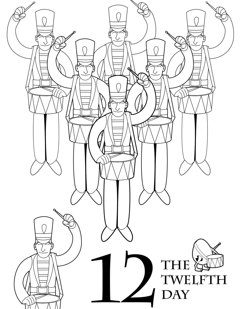 free printable 12 days of christmas games