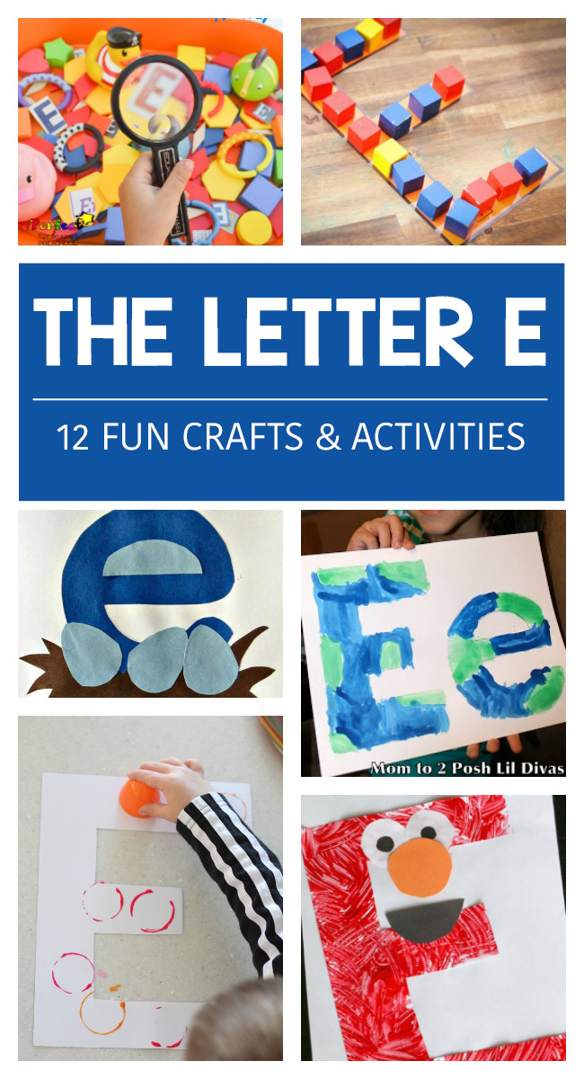 letter e activities printables