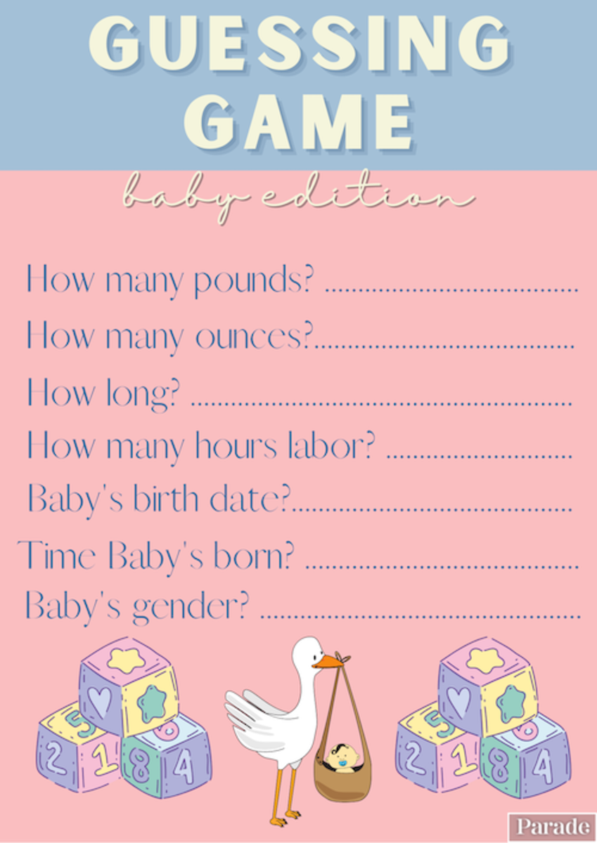 free printable baby shower games australia