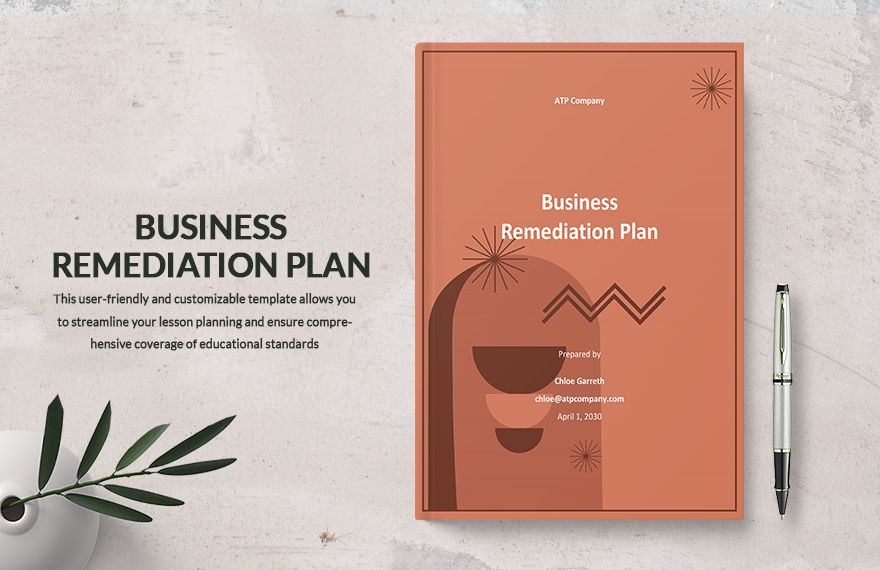 18 Remediation Plan Templates Free Sample Example Format Download