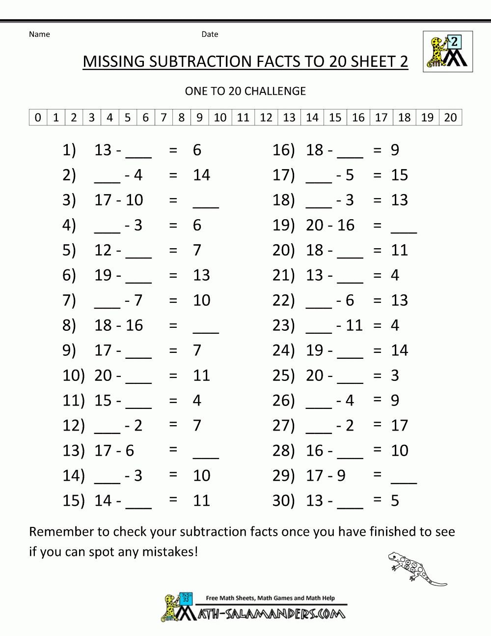 20 2Nd Grade Math Worksheets Subtraction Worksheets Decoomo