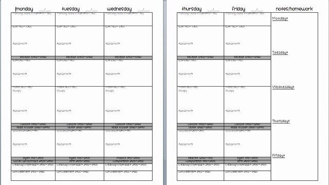 20 Special Ed Lesson Plan Template