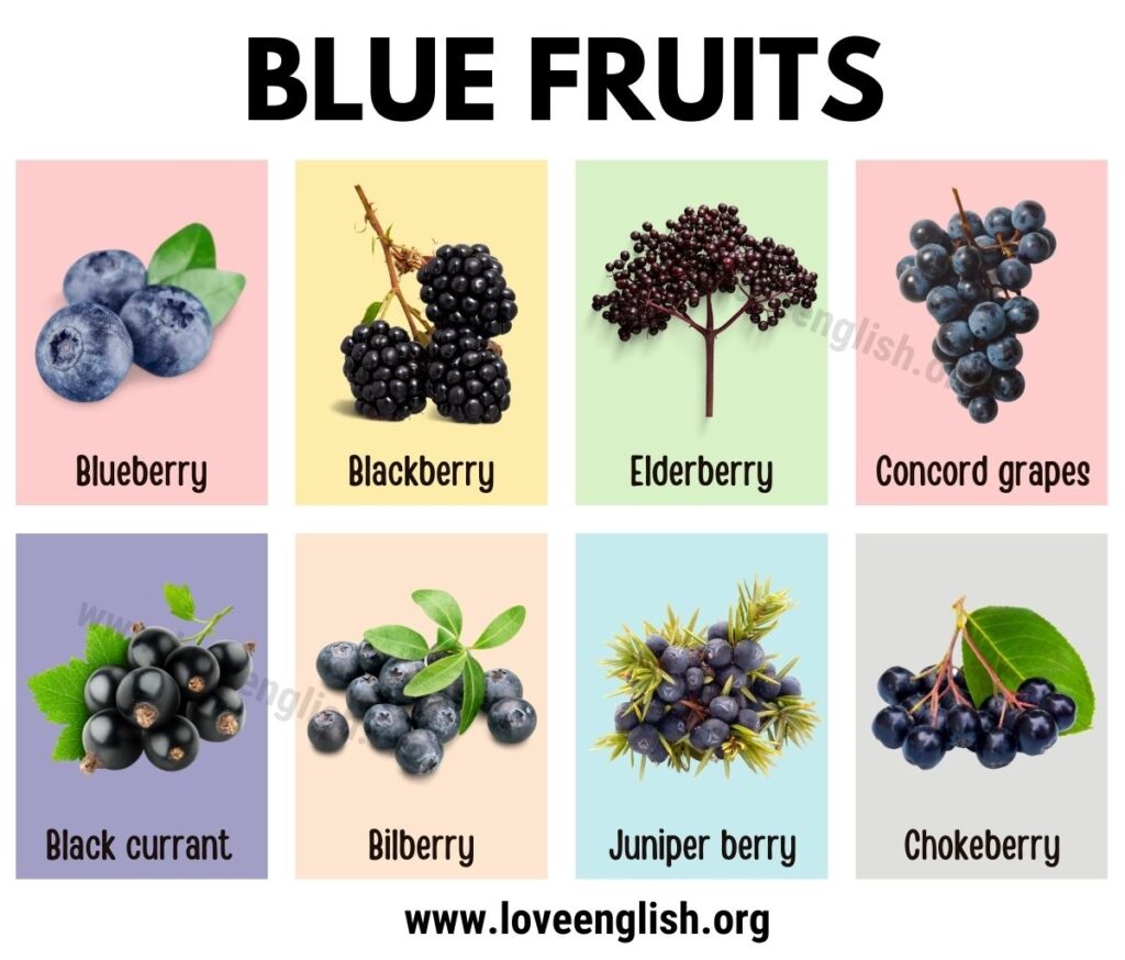 24 Blue Fruits With Best Benefits For Your Health Love English