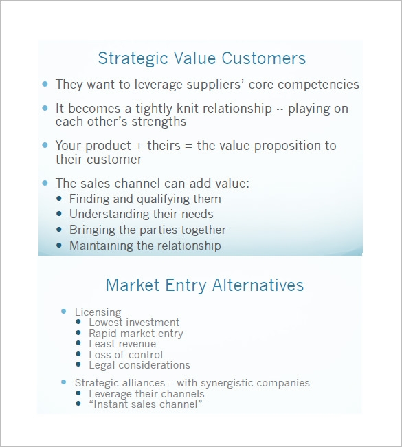 26 Sales And Marketing Plan Templates Word Apple Pages Google Docs