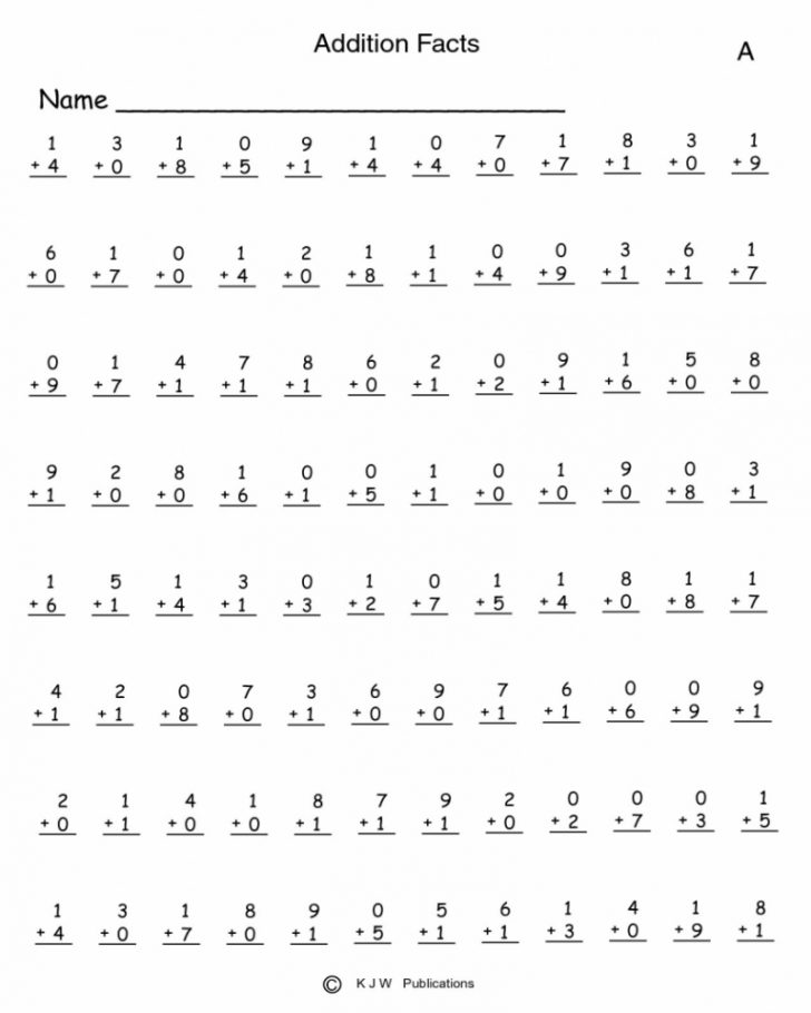 2nd Grade Math Facts Worksheets 2nd Grade Math Worksheets
