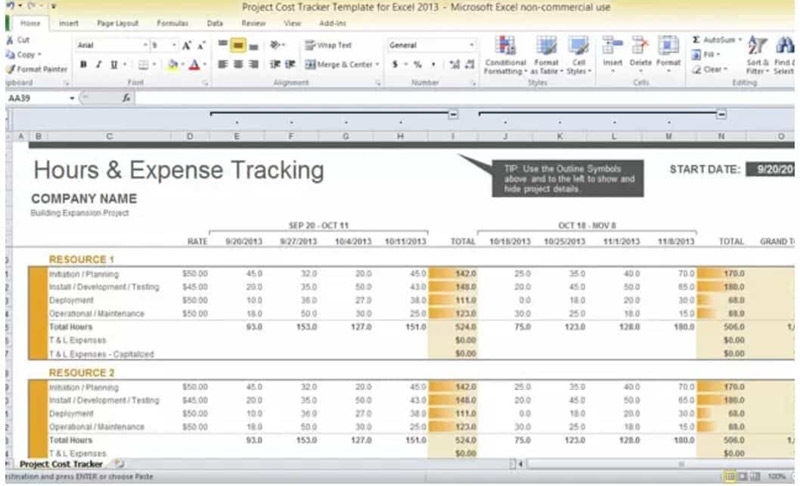 project cost management plan template