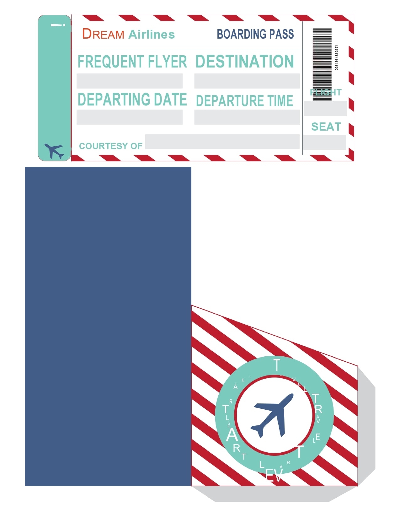 30 Editable Plane Ticket Templates Word PDF TemplateArchive