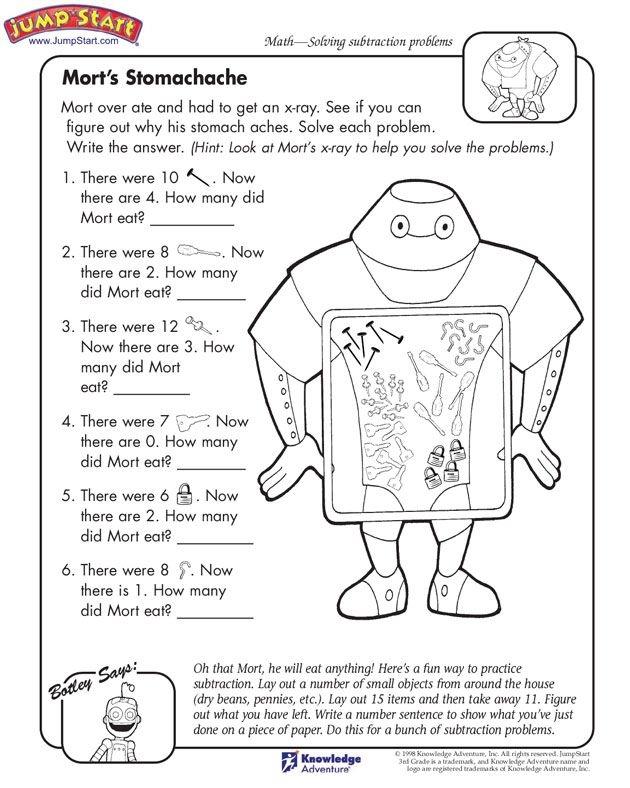 3rd Grade Fun Math Worksheet 3rd Grade Math Worksheets