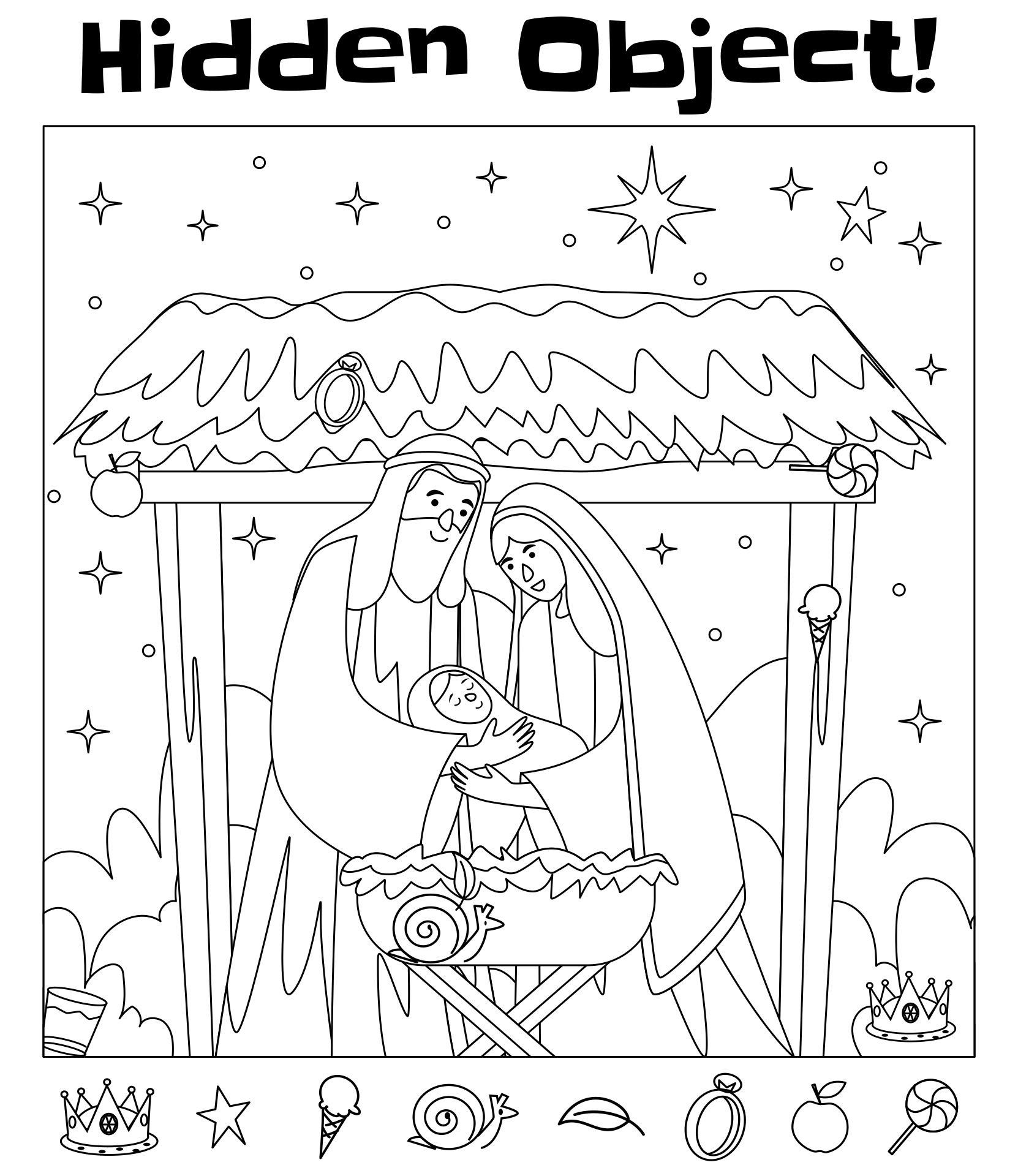 4 Best Images Of Christian Hidden Object Printable Bible Printables 