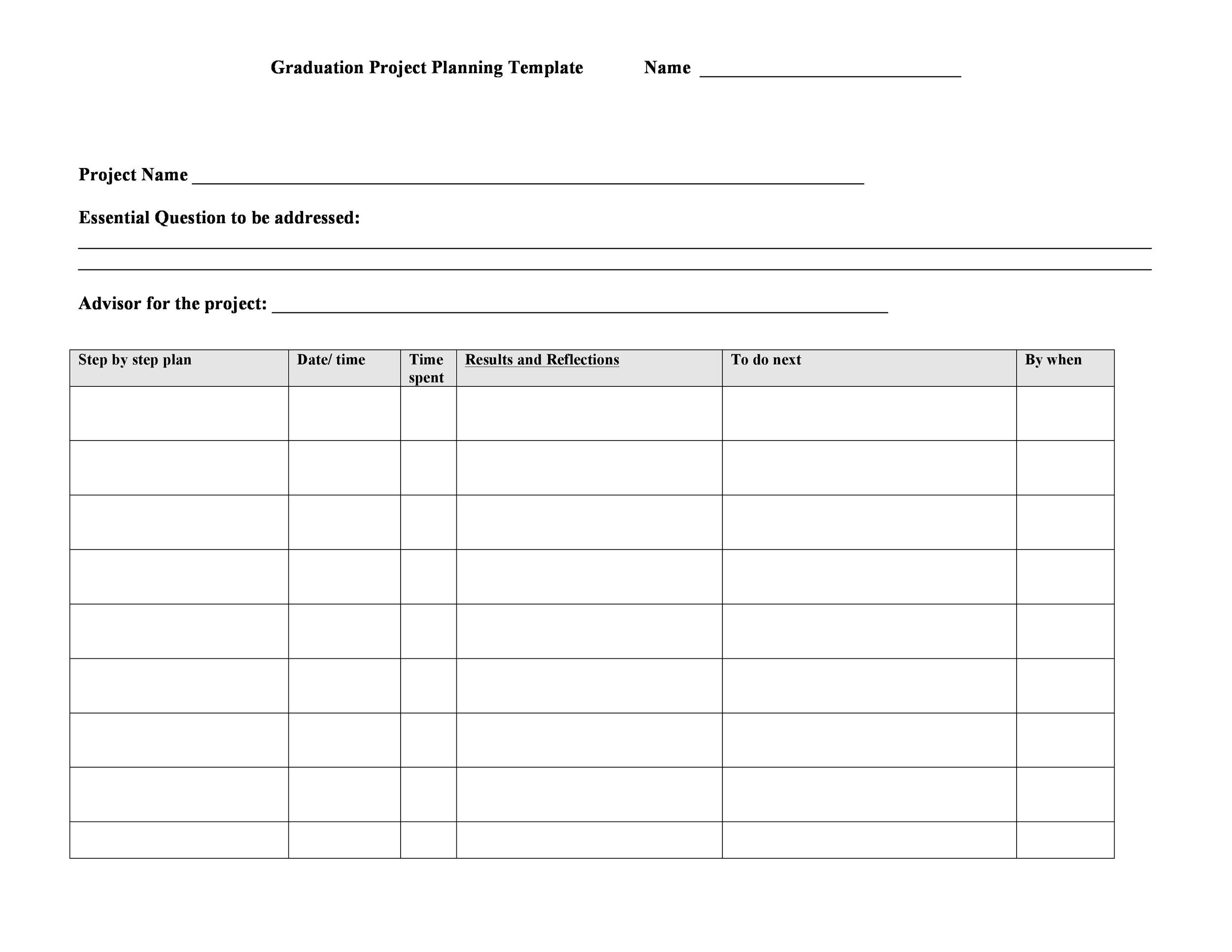 48 Professional Project Plan Templates Excel Word PDF TemplateLab