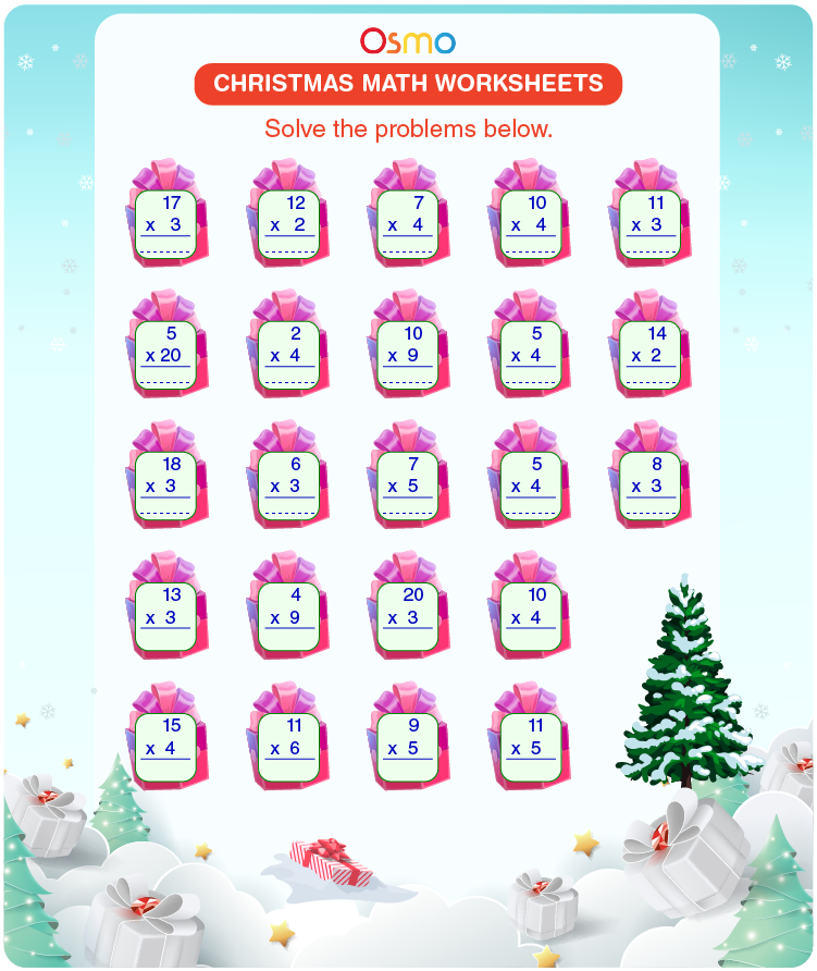 5 Fun Christmas Math Worksheets For Upper Elementary Classrooms