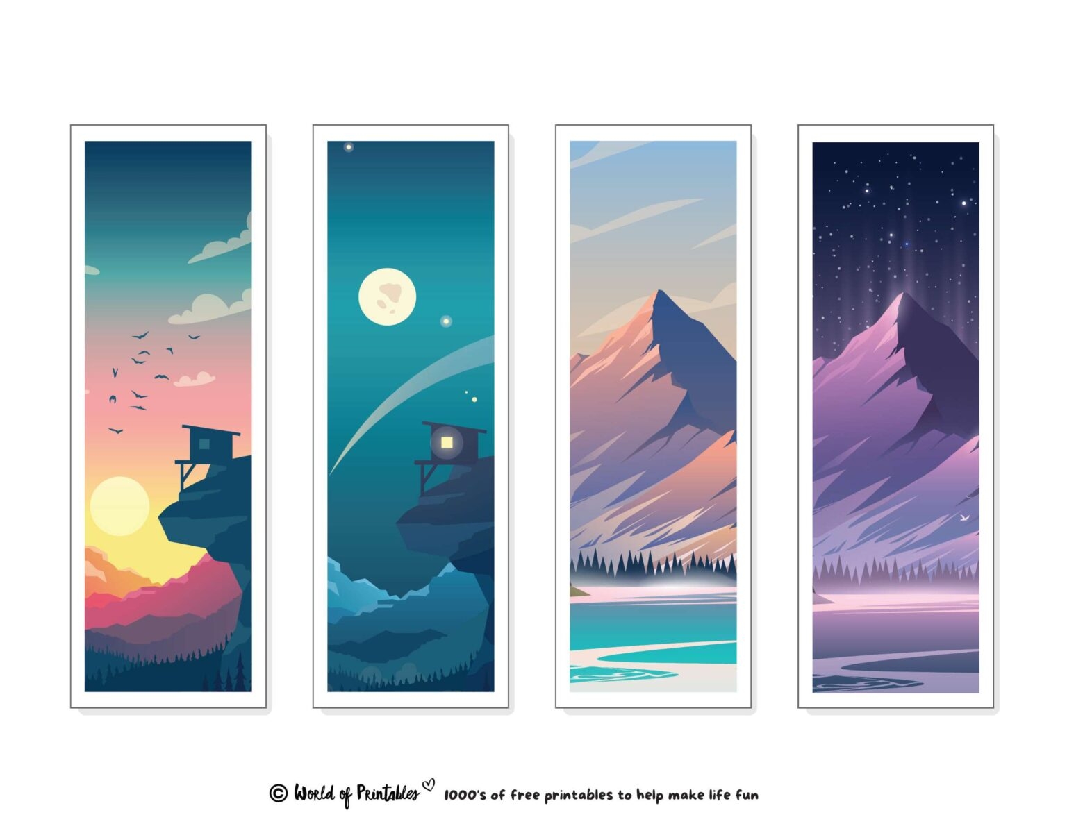 50 Cool Bookmarks To Print For Free World Of Printables