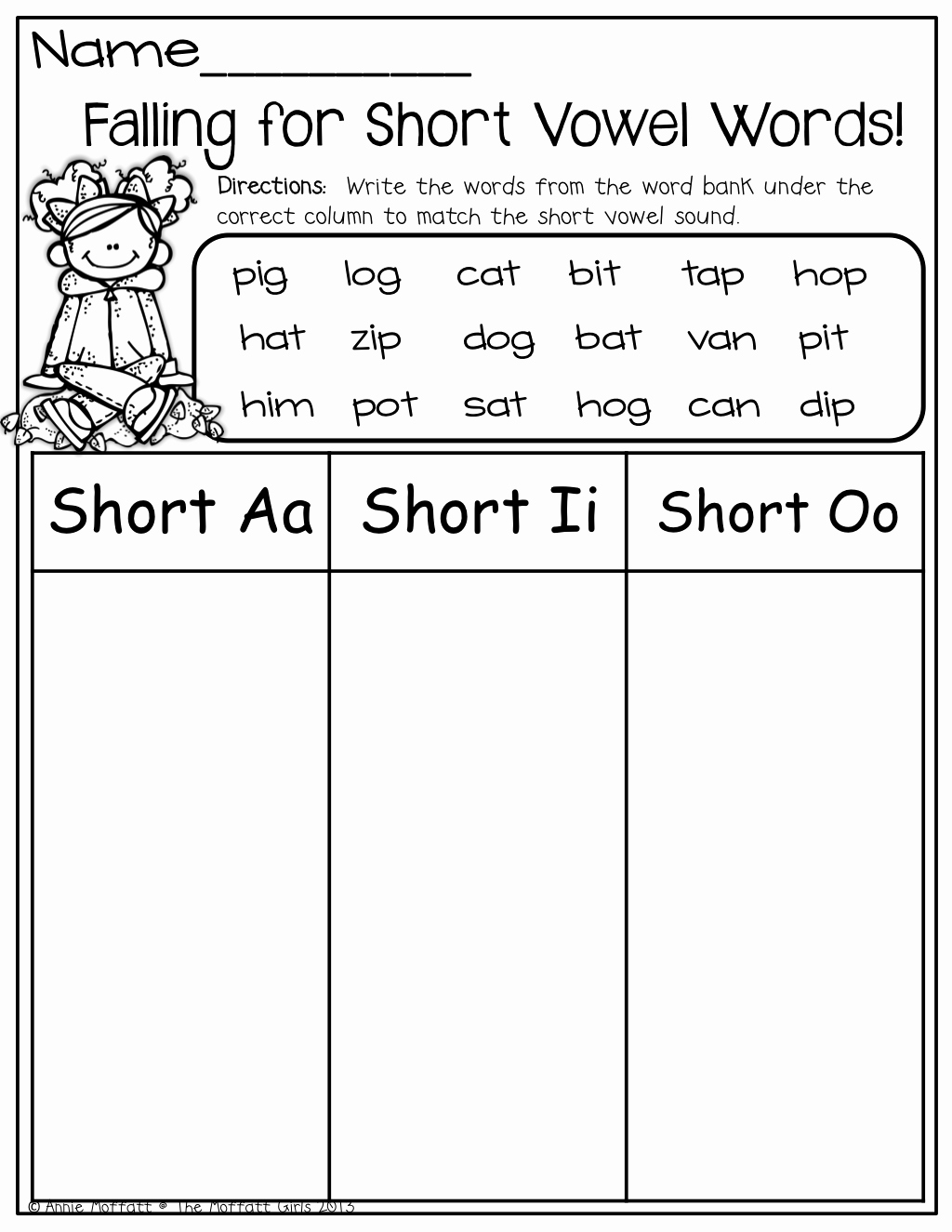 50 Short And Long Vowel Worksheet