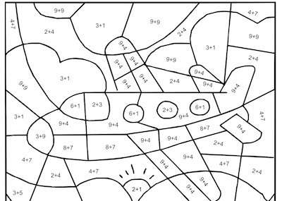 5th grade math coloring worksheets