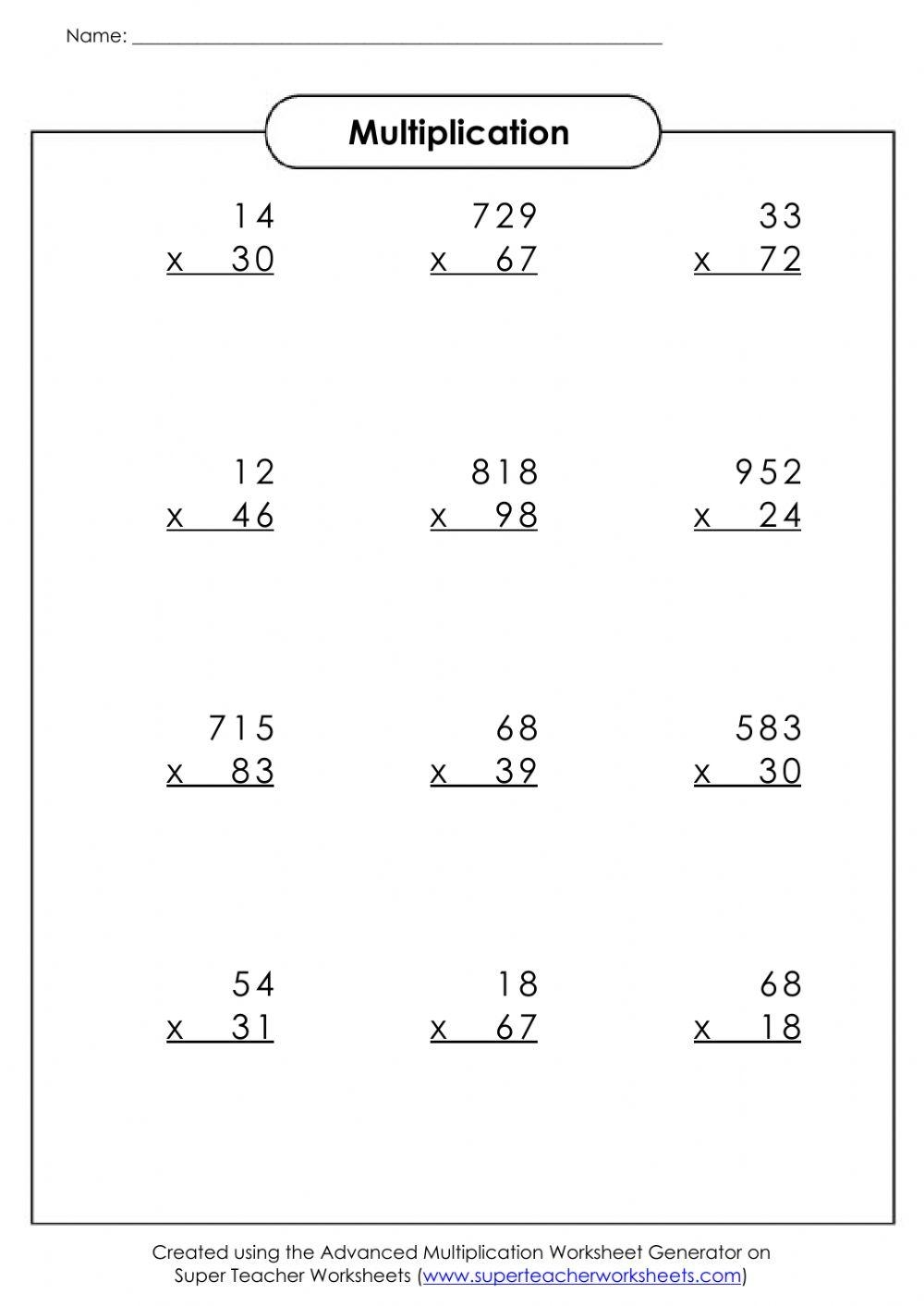 5th Grade Math Worksheets Word Lists And Activities GreatSchools