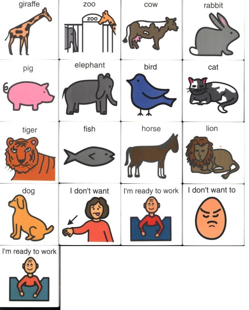 6 Best Images Of Free Printable Pecs Cards Free Printable Pec Cards For 