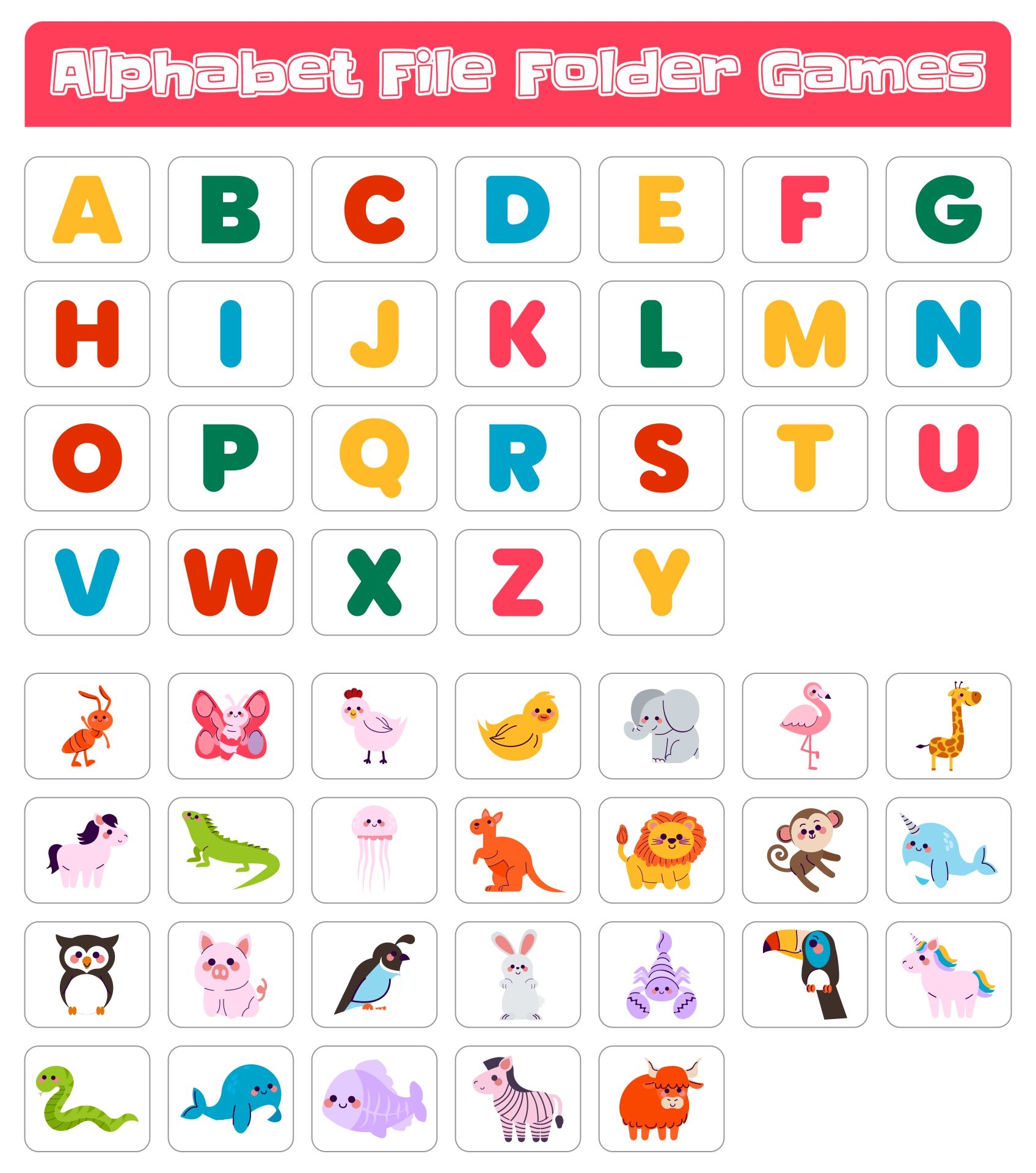 free printable alphabet folder games