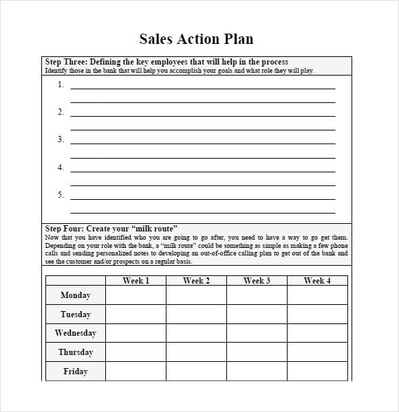 7 Free Sales Plan Templates Excel PDF Formats