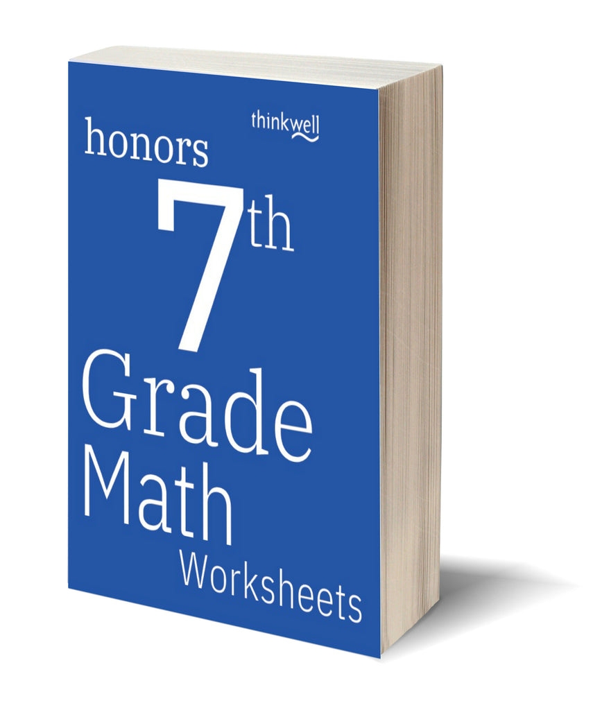 7Th Grade Honors Math Worksheets Worksheets Library