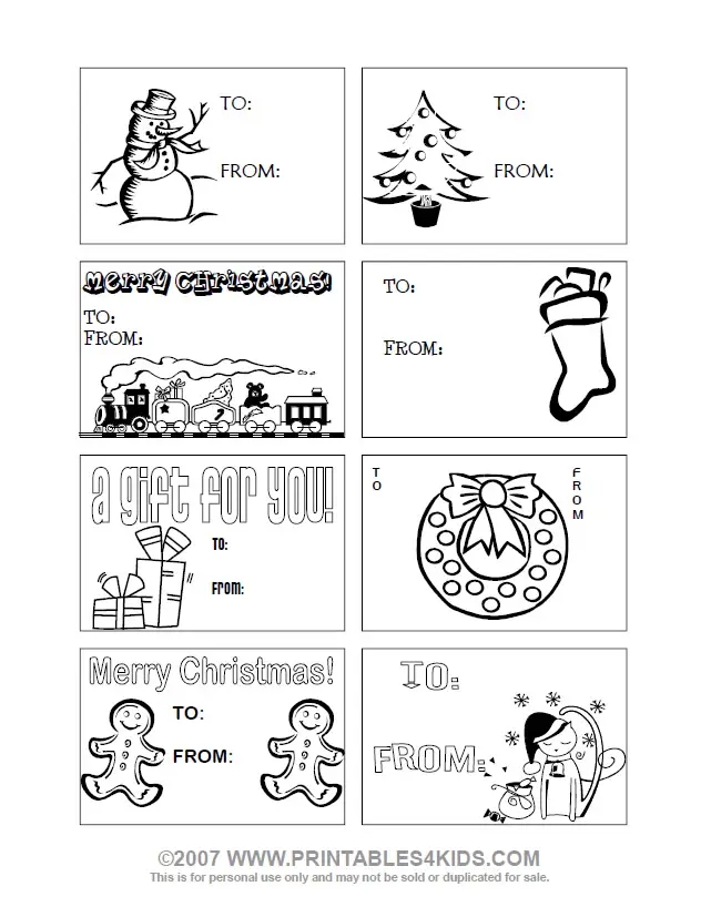 christmas pictures to color free printable