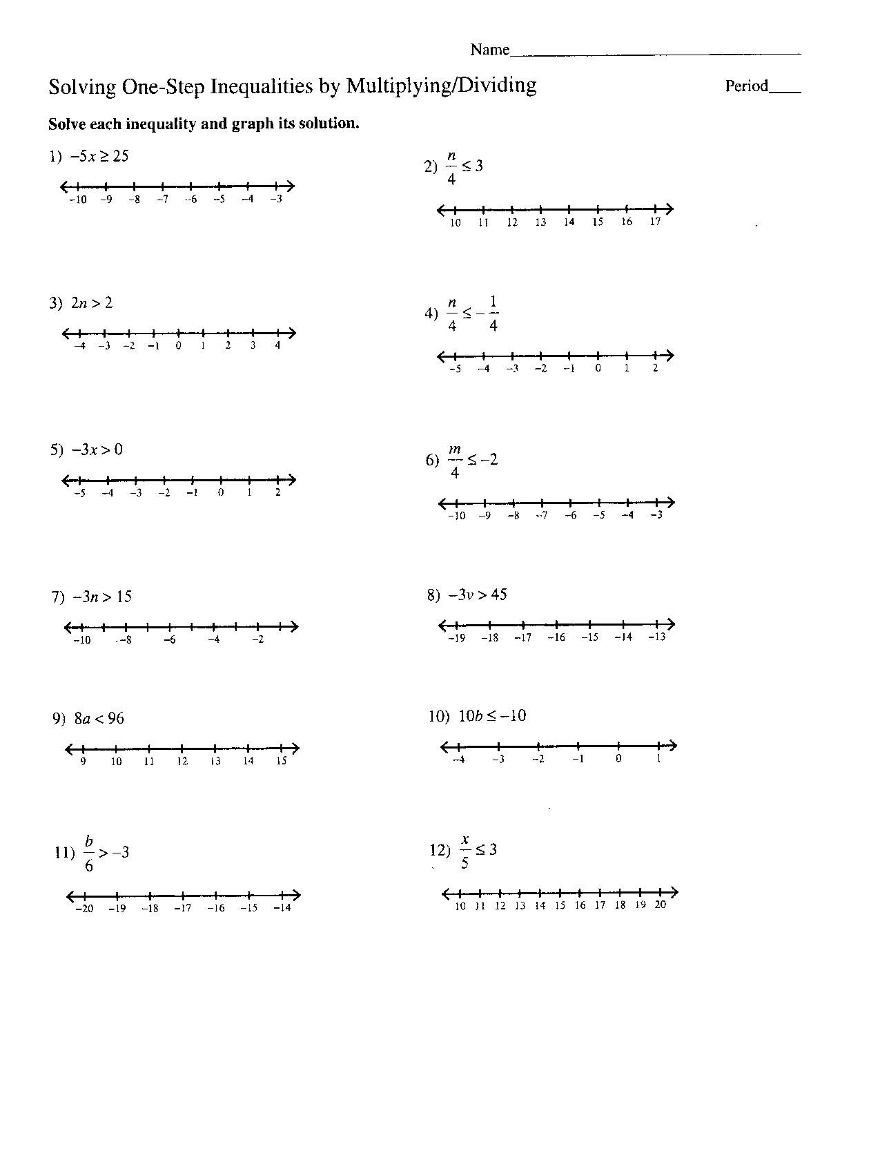 8th Grade Math Slope Worksheets Free Printable