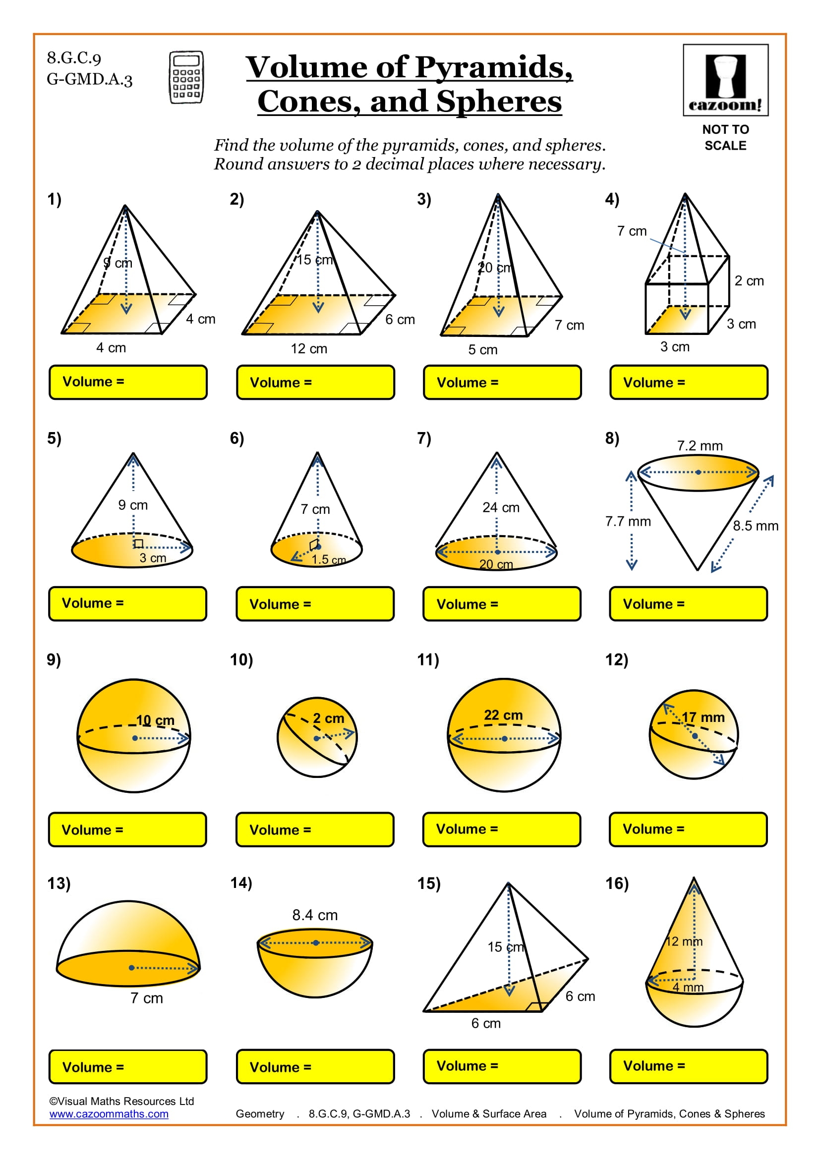 8th grade math worksheets free