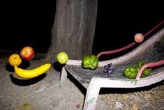 9 High Contrast Photos Of Fruit Floating Threateningly In The Night 