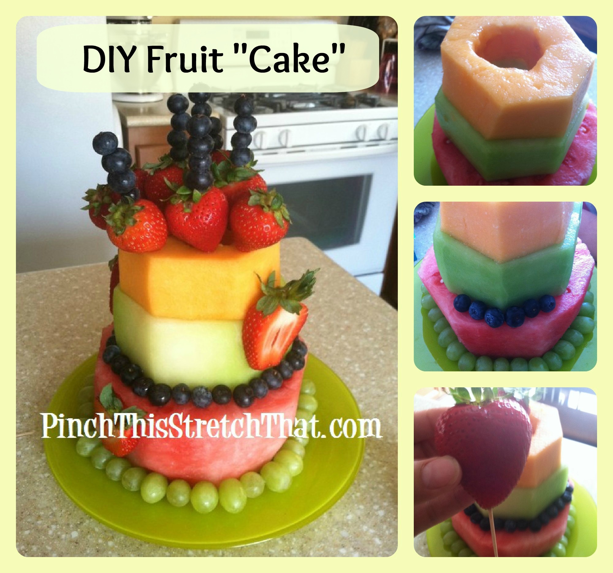 A Healthier Cake Birthday Fruit quot Cake quot 