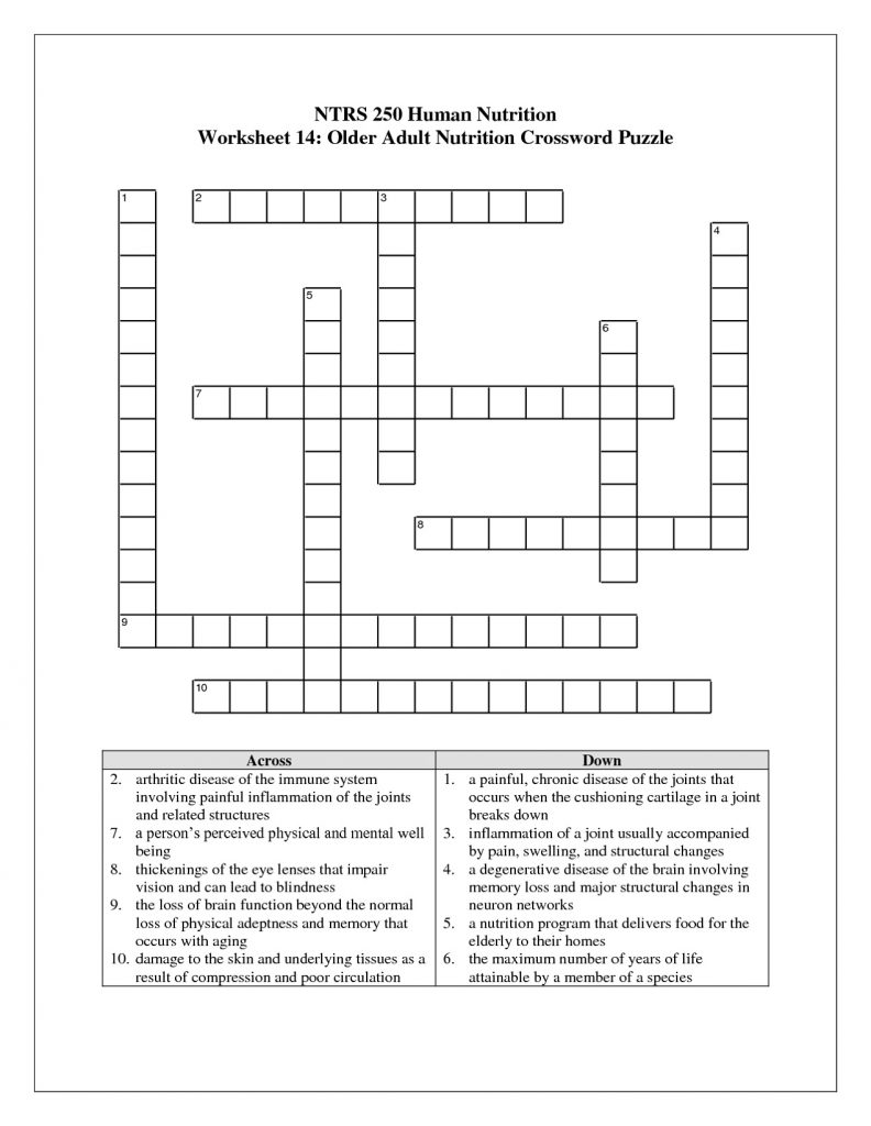 Activity Sheets For Adults Printable 101 Activity