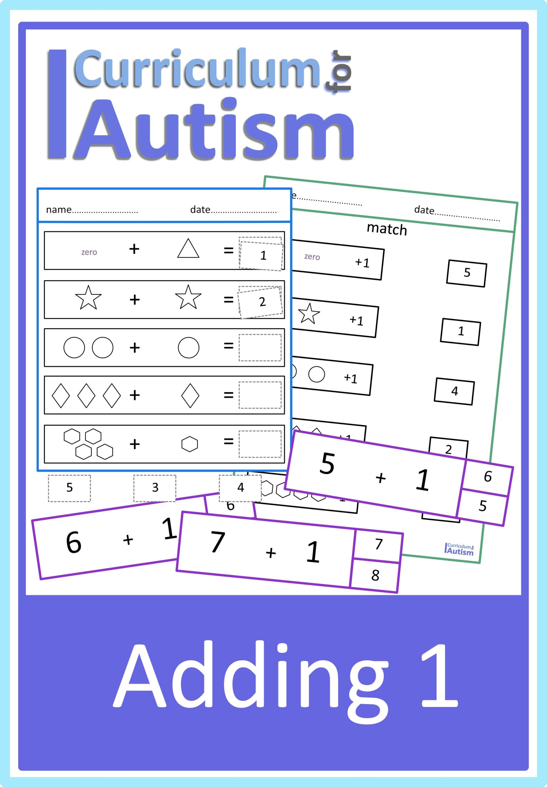 math for autism worksheets