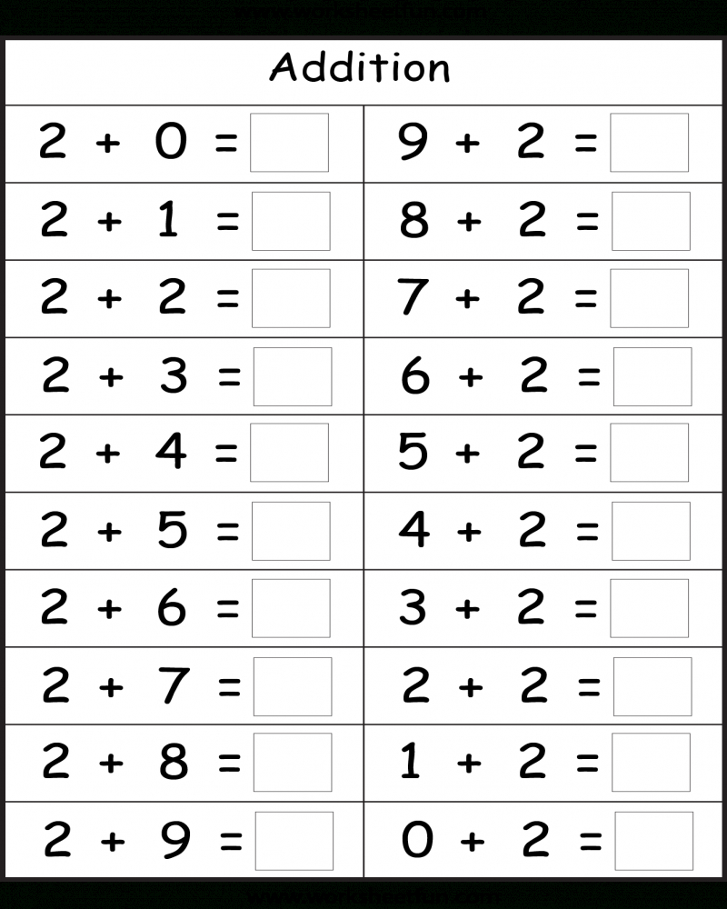 Addition Facts 8 Worksheet Activit s De Math matiques Math