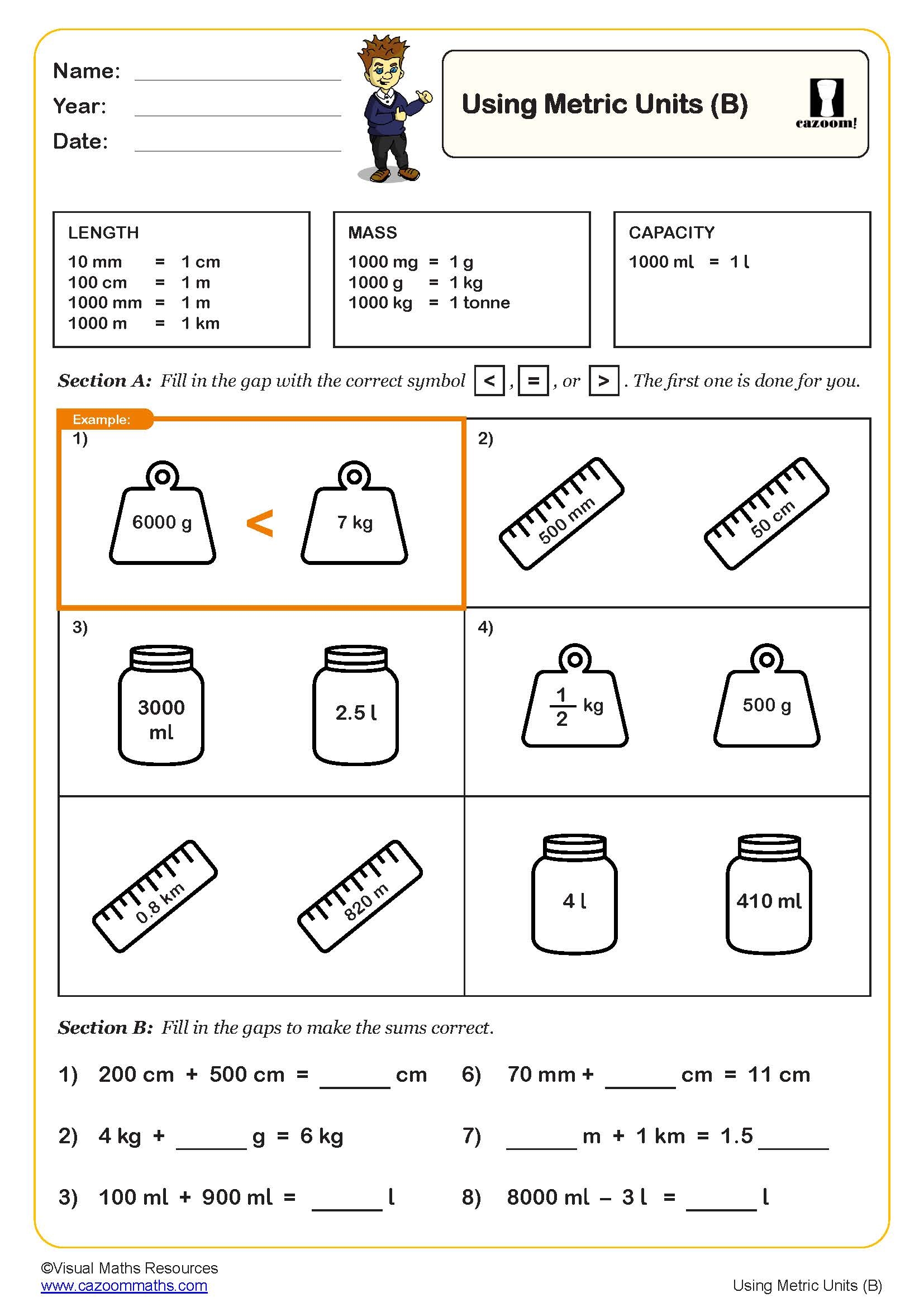 year 2 maths worksheets