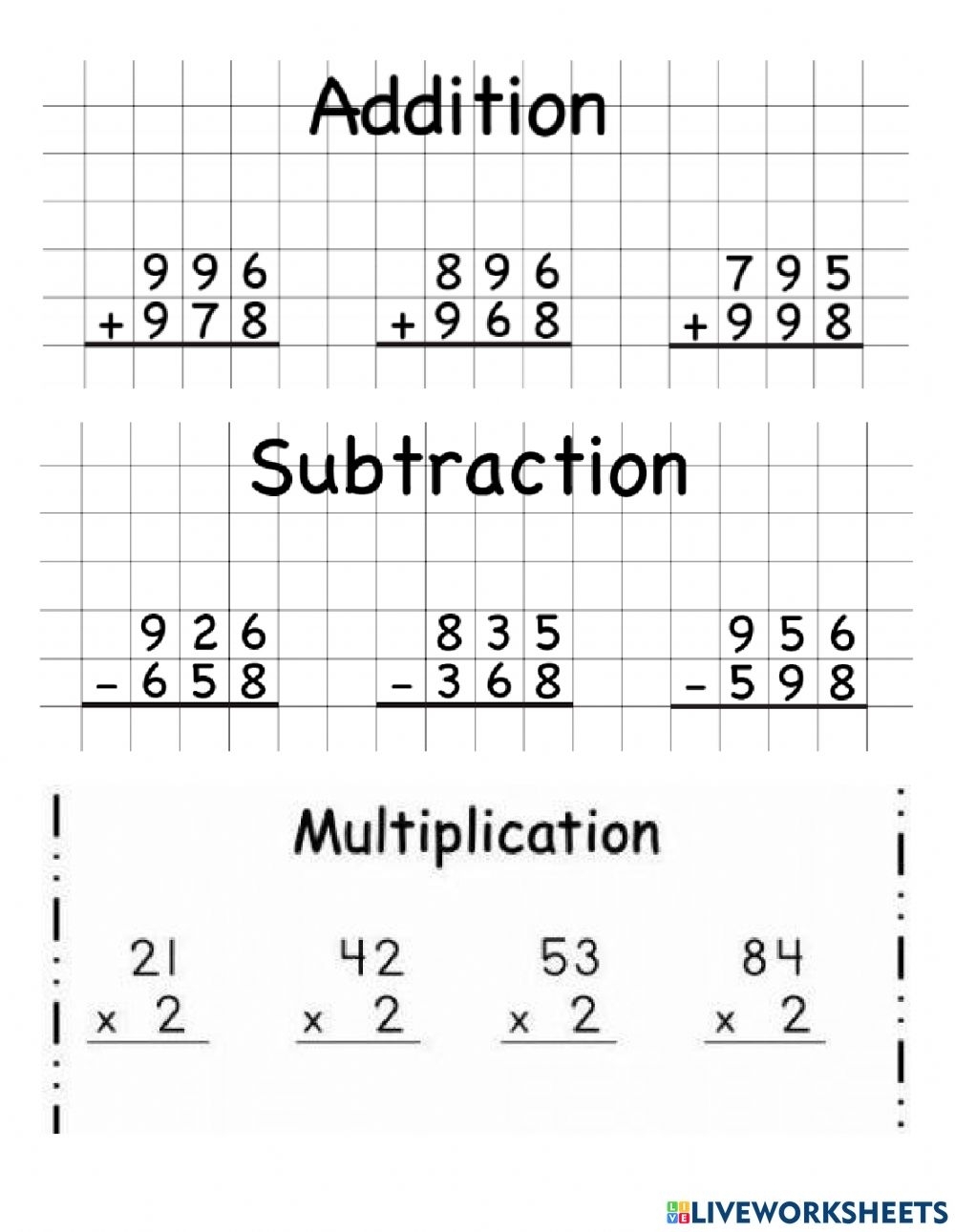 free printable additon subtraction games printable