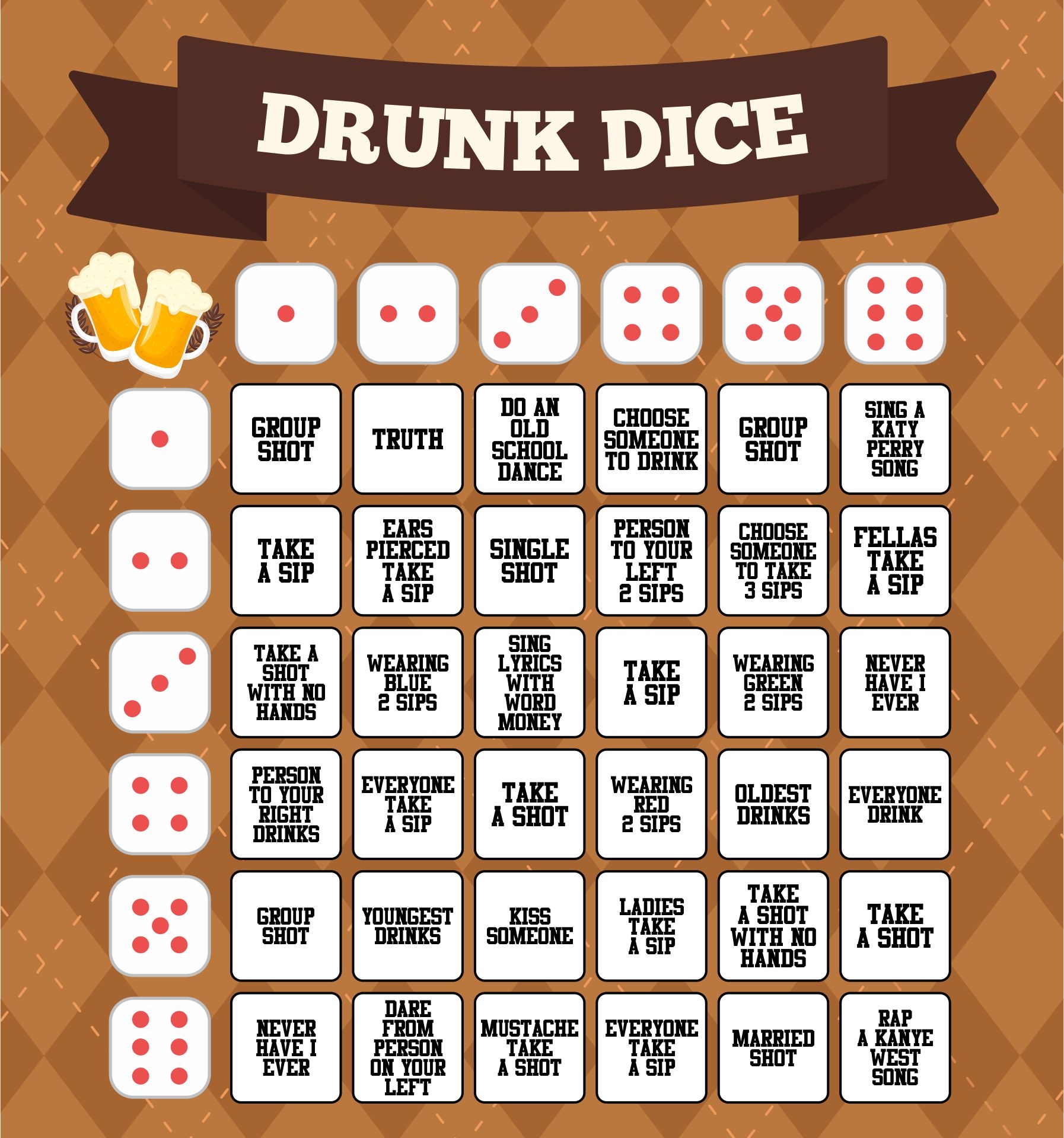 Adult Board Games 10 Free PDF Printables Printablee