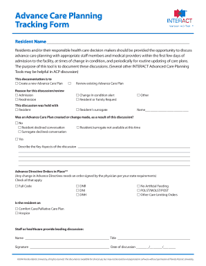 Advance Care Planning Form Pdf Fill Online Printable Fillable 