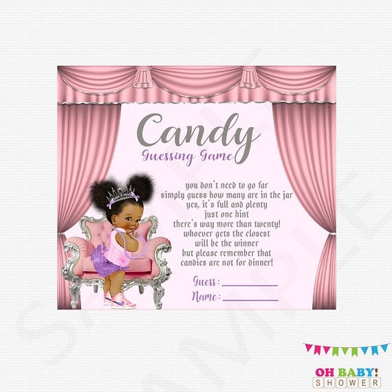 free printable african american baby shower games
