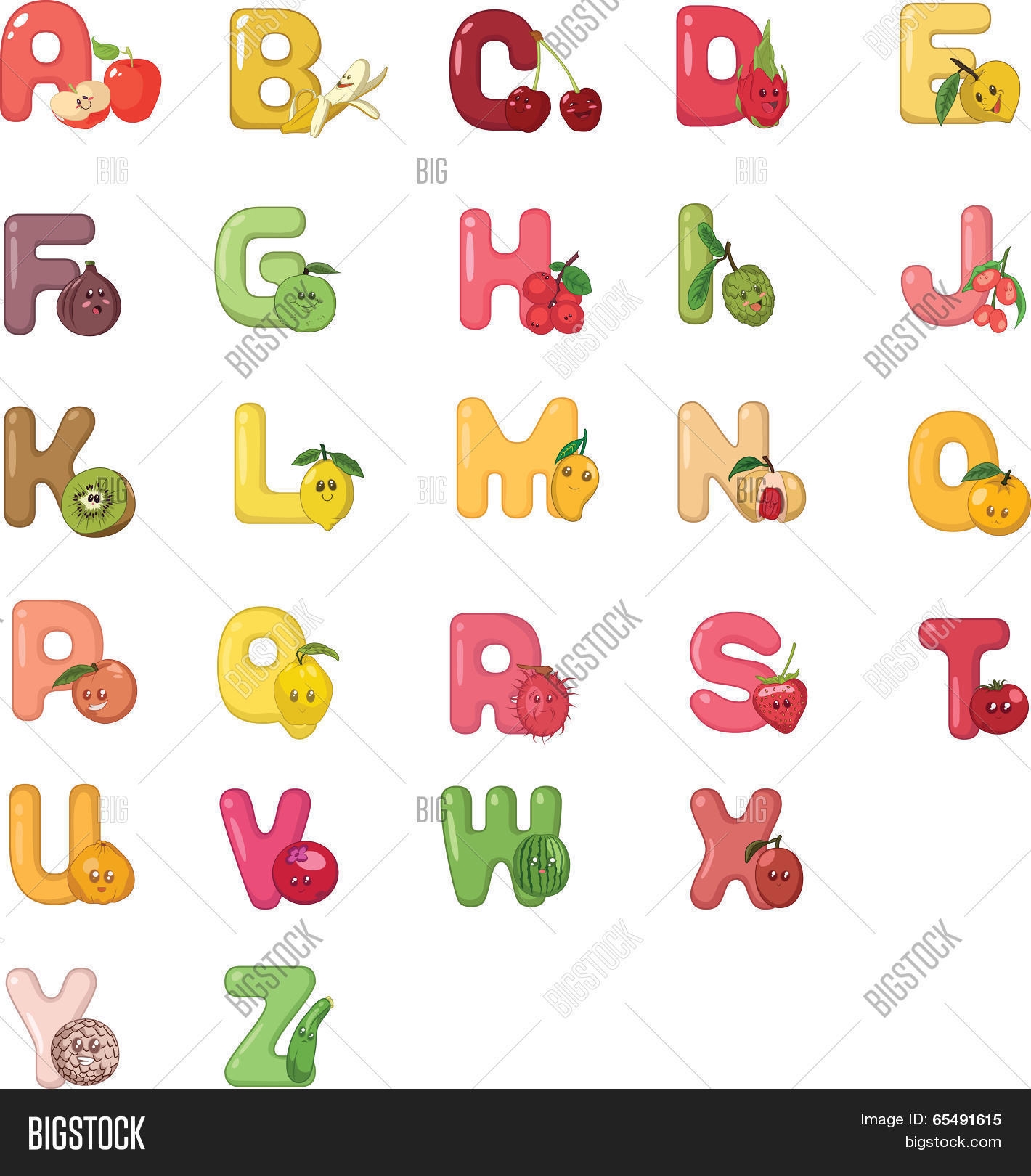 fruits a to z with pictures