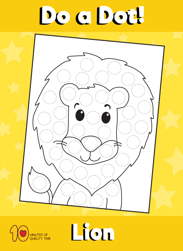 dot activity printables