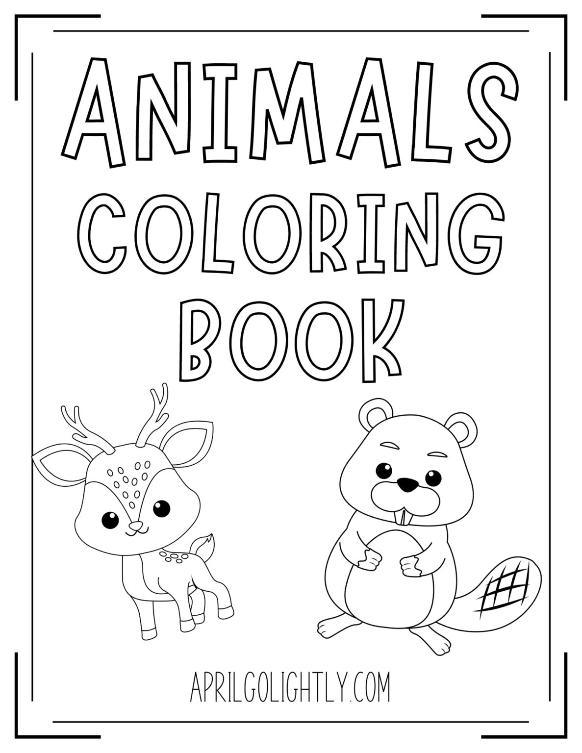 Animals Coloring Pages Free Printable At Vantaliablog Blog