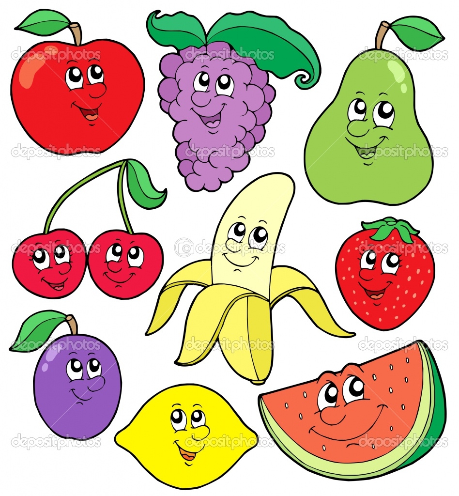 animated pictures of fruits
