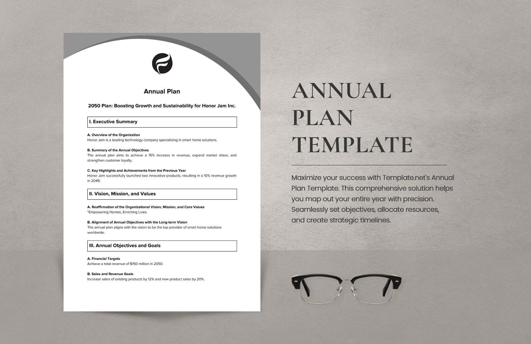 Annual Plan Template In Word PDF Google Docs Download Template
