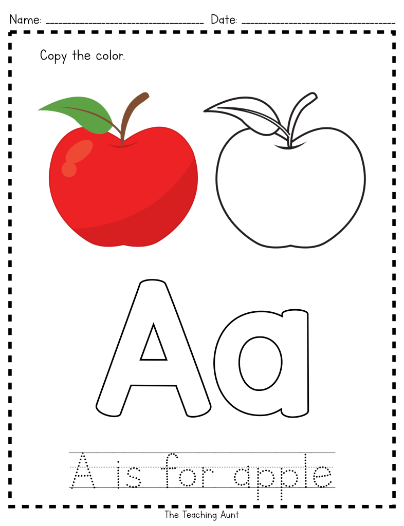 Apple Printables Preschool Printable Word Searches