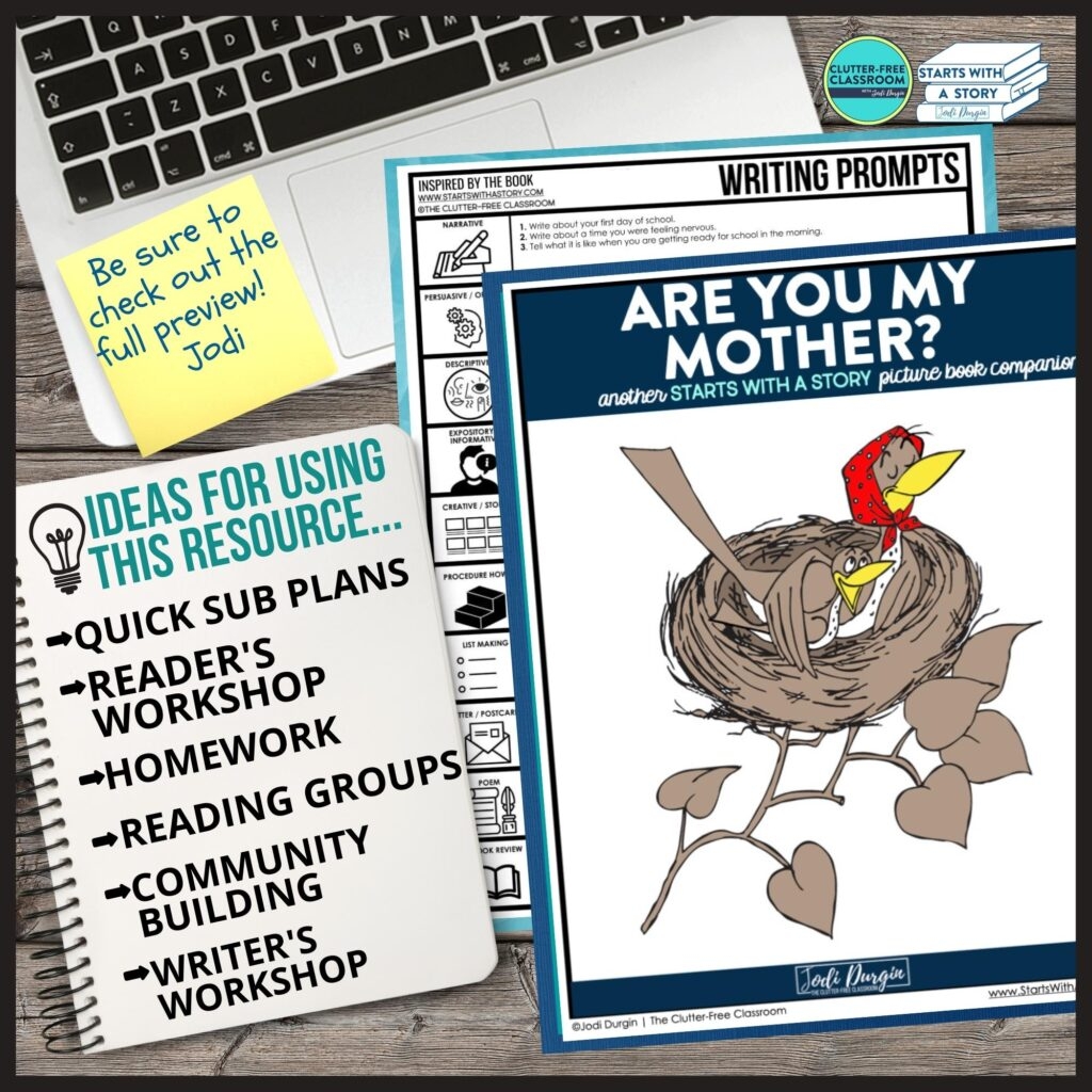 Are You My Mother Activities And Lesson Plans For 2025 Teaching With 
