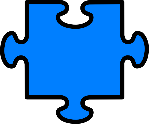 Autism Puzzle Piece Outline ClipArt Best