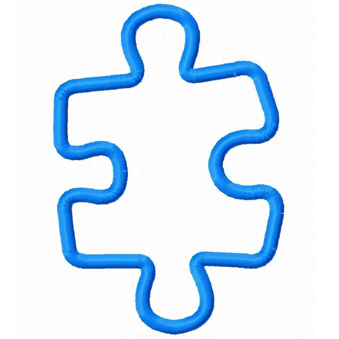 autism puzzle template