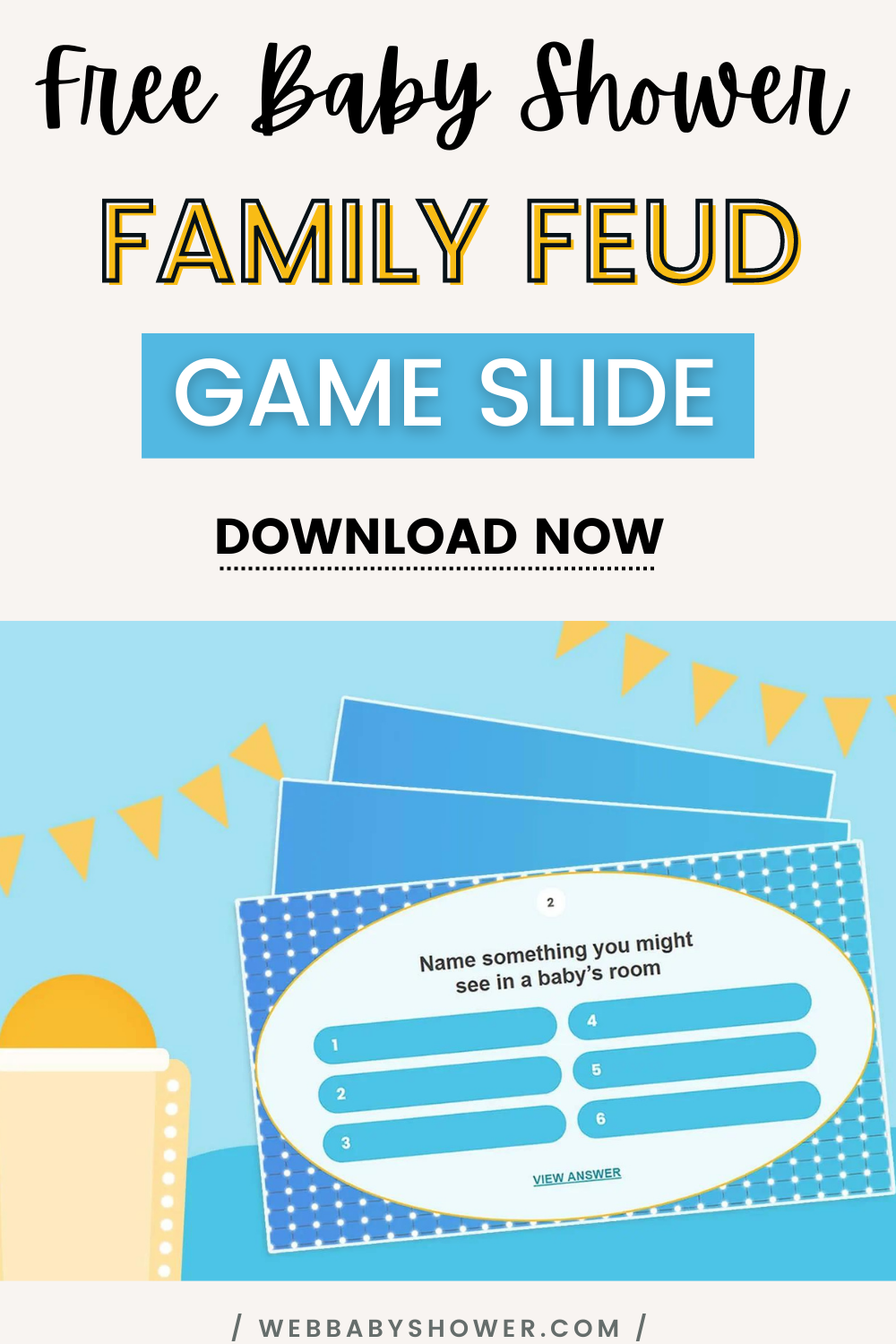 free printable baby shower game dont pop baby