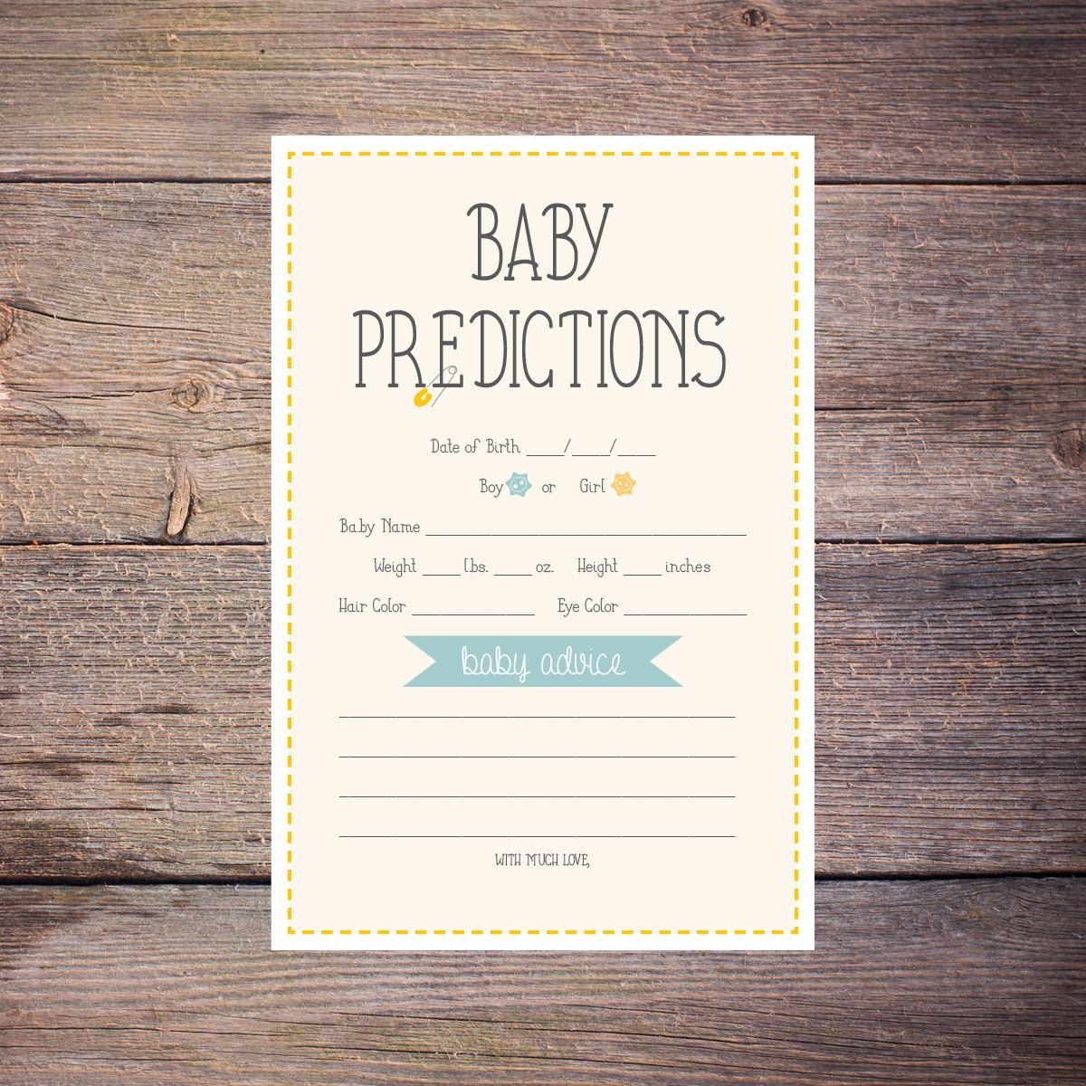 Baby Prediction Game Free Printable Printable Word Searches
