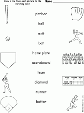 Baseball Printable Activities
